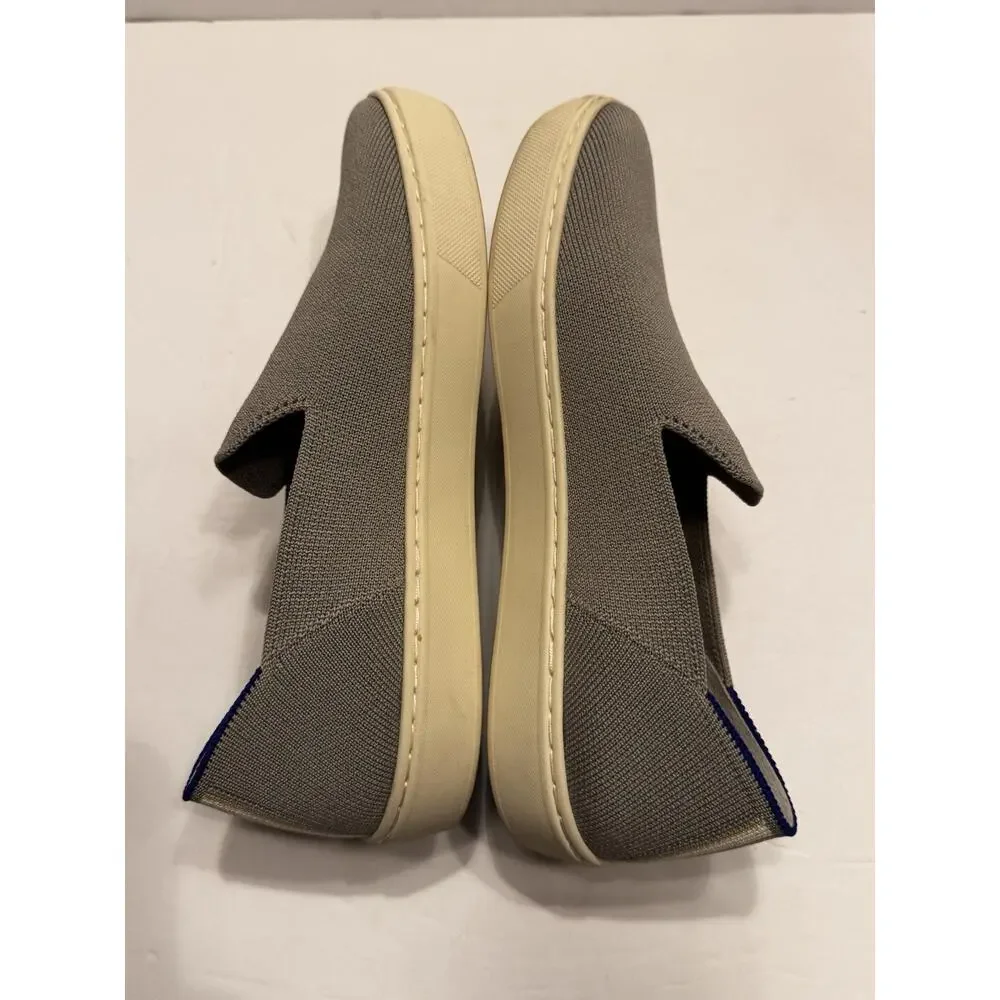 7.5 Rothys Light Gray Slip On Sneakers